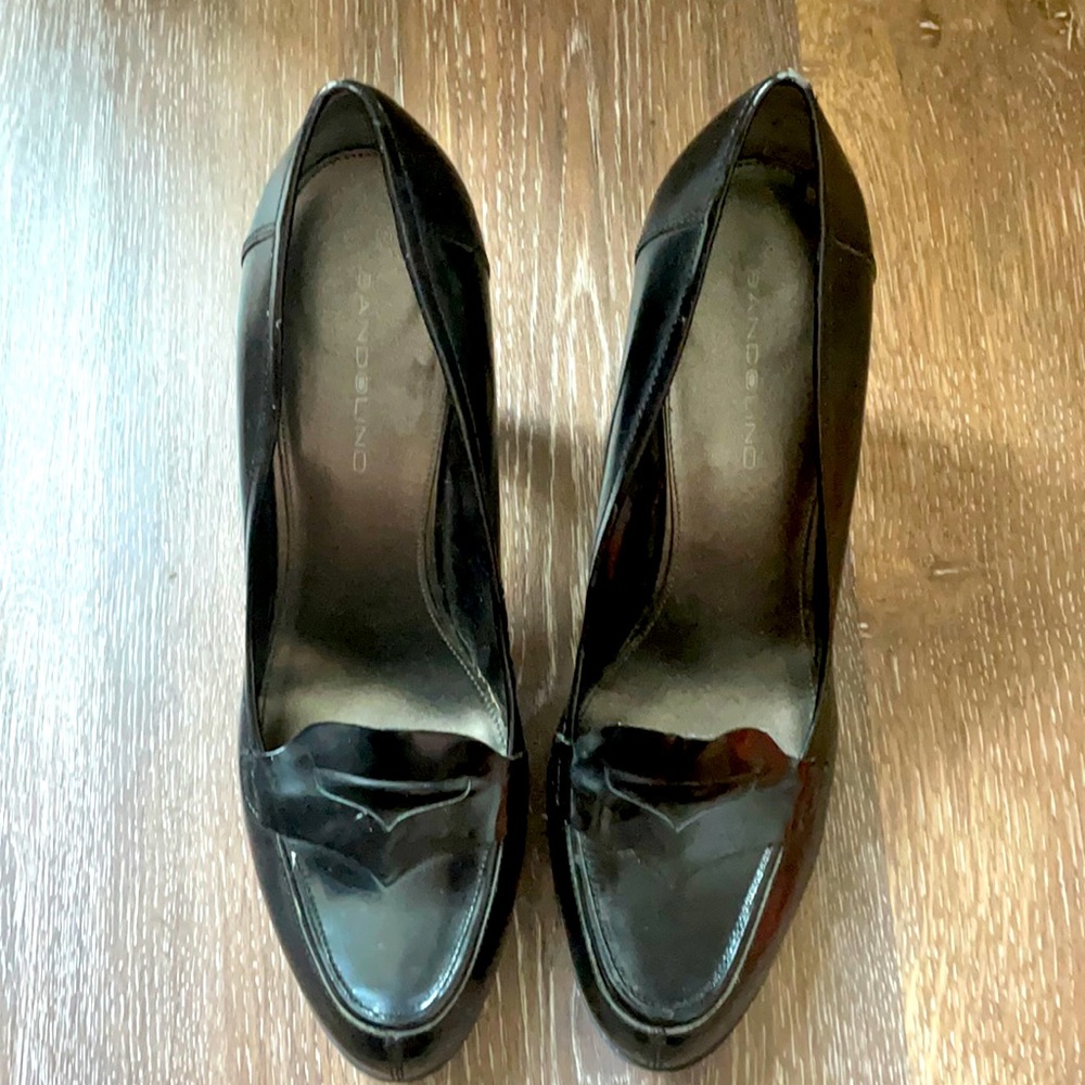 Classic high heel loafers